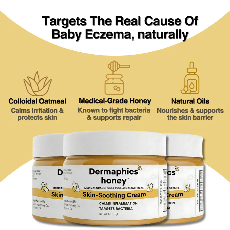 Dermaphics™ Honey Eczema Cream